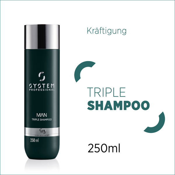 System Professional MAN Triple Shampoo M1 250 ml