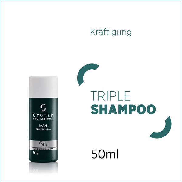 System Professional MAN Triple Shampoo M1 50 ml