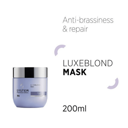 System Professional  LuxeBlond Mask LB3 200 ml