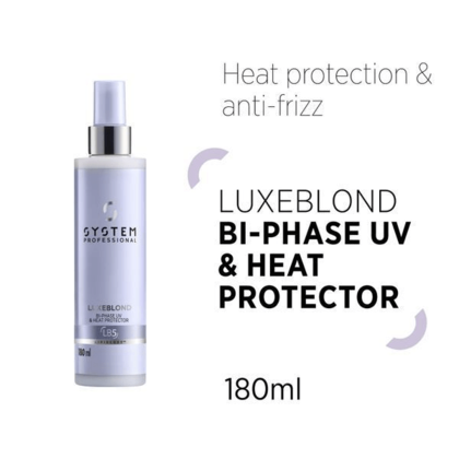 System Professional  LuxeBlond Bi-Phase UV & Heat Protector LB5 180 ml