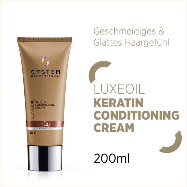 System Professional LuxeOil Keratin Conditioning Cream L2 200 ml B-Ware